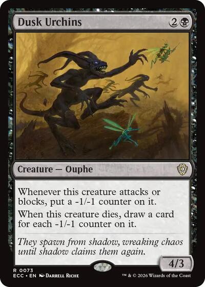 Dusk Urchins (Commander: Lorwyn Eclipsed) Near Mint