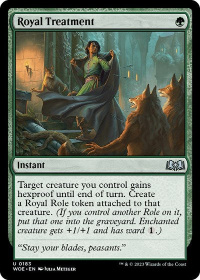Royal Treatment (Wilds of Eldraine) Near Mint