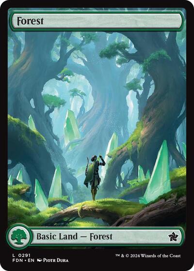 Forest (0291) (Foundations) Near Mint Foil