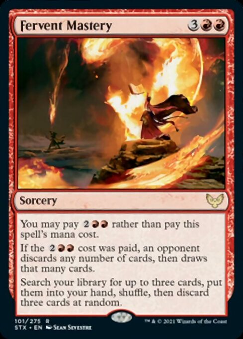 Fervent Mastery (Strixhaven) Near Mint