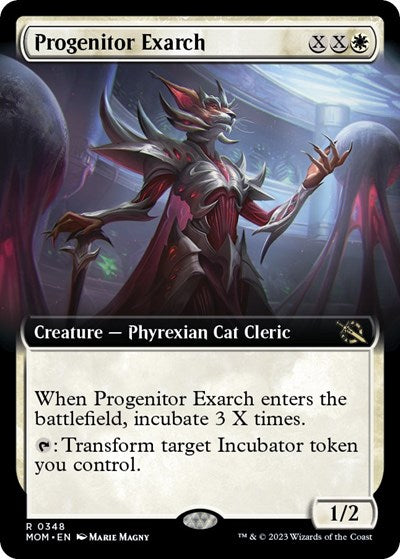 Progenitor Exarch (Extended Art) (March of the Machine) Near Mint