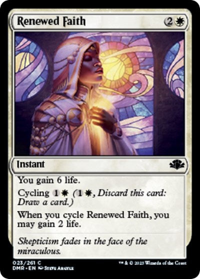 Renewed Faith (Dominaria Remastered) Near Mint