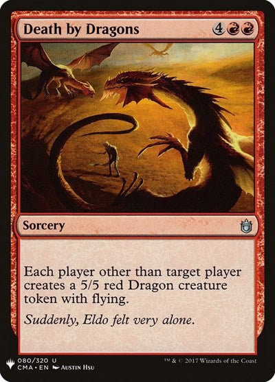 Death by Dragons (Mystery Booster) Near Mint