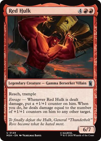 Red Hulk (Marvel Super Heroes) Near Mint