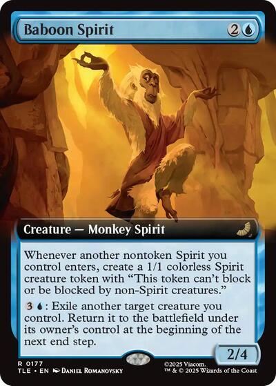 Baboon Spirit (Extended Art) (Avatar: The Last Airbender: Eternal-Legal) Near Mint