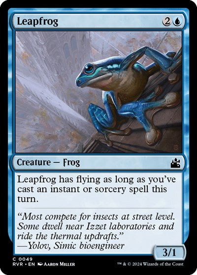 Leapfrog (Ravnica Remastered) Near Mint