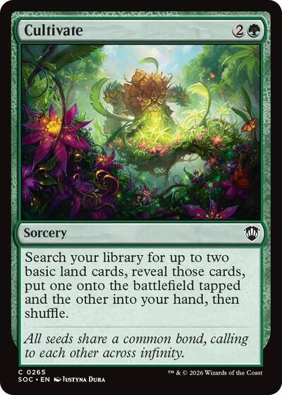 Cultivate (Commander: Secrets of Strixhaven) Near Mint