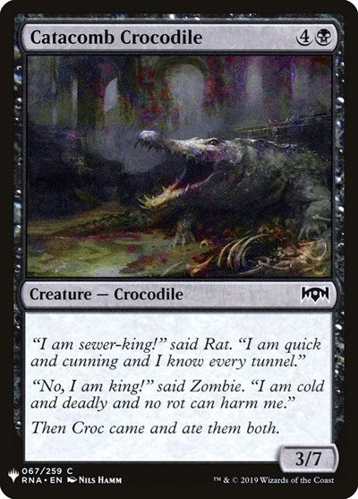 Catacomb Crocodile (Mystery Booster) Near Mint