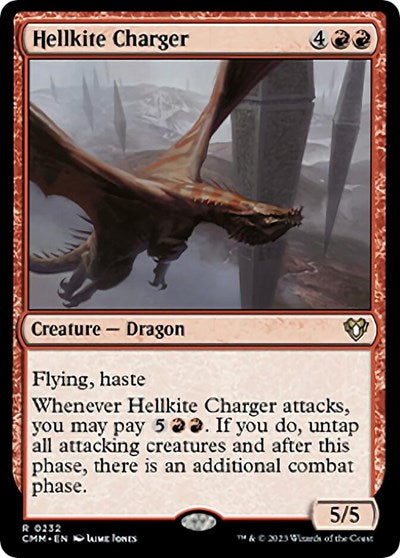 Hellkite Charger (Commander Masters) Near Mint