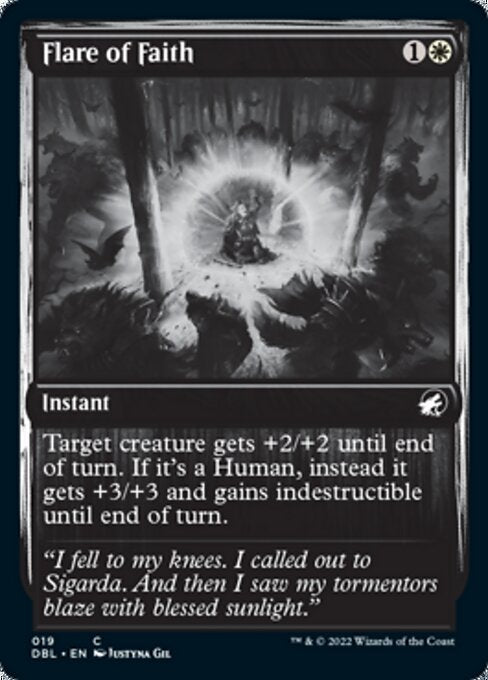 Flare of Faith (Innistrad: Double Feature) Near Mint