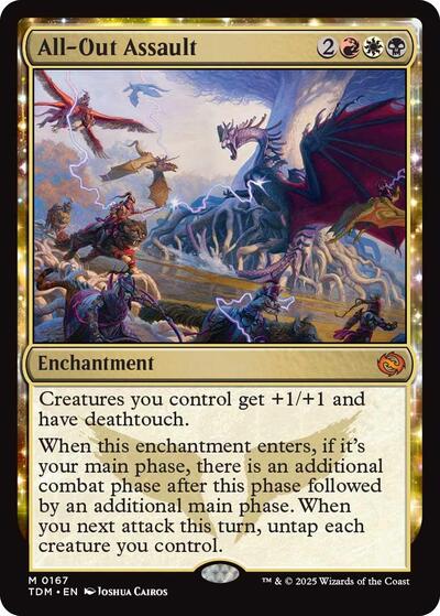 All-Out Assault (Tarkir: Dragonstorm) Near Mint