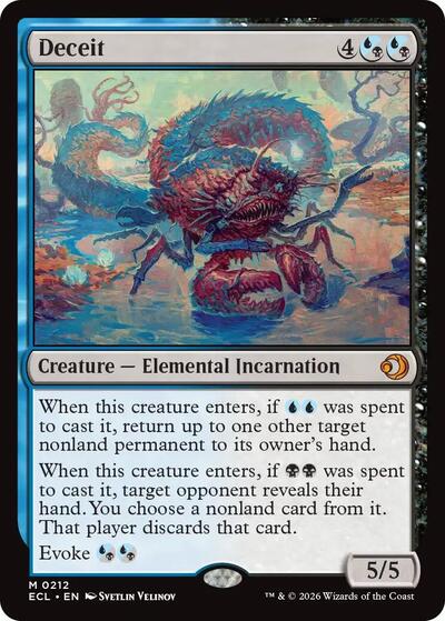 Deceit (Lorwyn Eclipsed) Near Mint