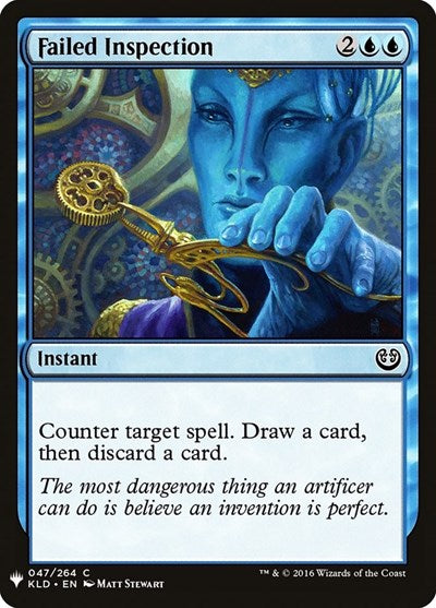 Failed Inspection (Mystery Booster) Near Mint