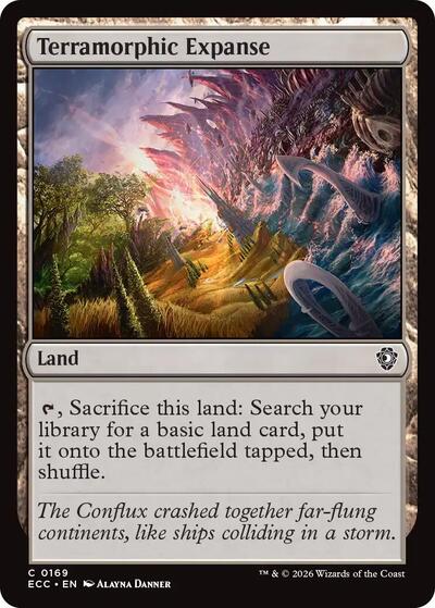 Terramorphic Expanse (Commander: Lorwyn Eclipsed) Near Mint