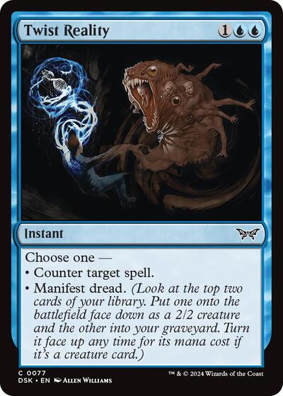 Twist Reality (Duskmourn: House of Horror) Near Mint Foil