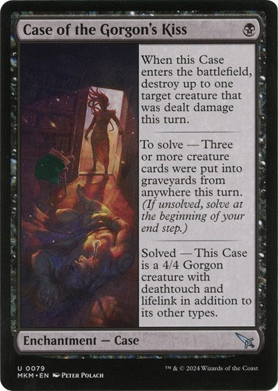Case of the Gorgon's Kiss (b) (Murders at Karlov Manor) Near Mint Foil