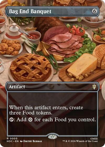 Bag End Banquet (Borderless) (The Hobbit: Eternal-Legal) Near Mint