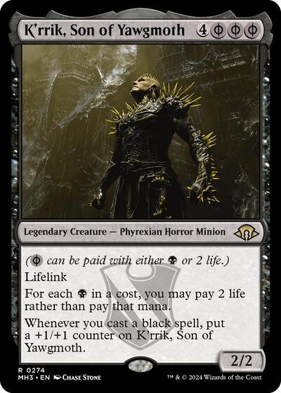 K'rrik, Son of Yawgmoth (Modern Horizons 3) Near Mint