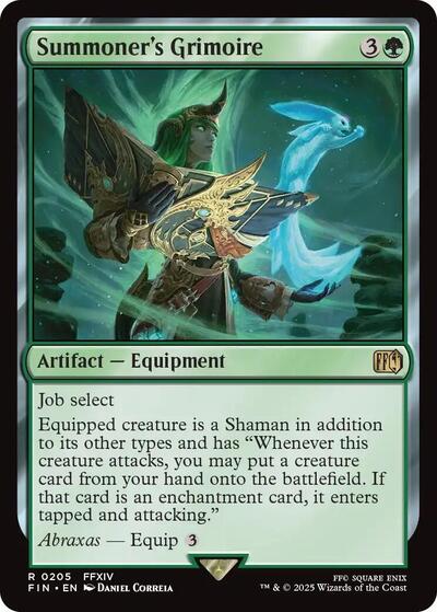 Summoner's Grimoire (Universes Beyond: FINAL FANTASY) Near Mint Foil