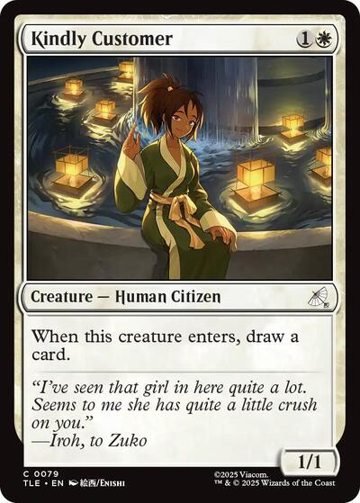 Kindly Customer (Avatar: The Last Airbender: Eternal-Legal) Near Mint