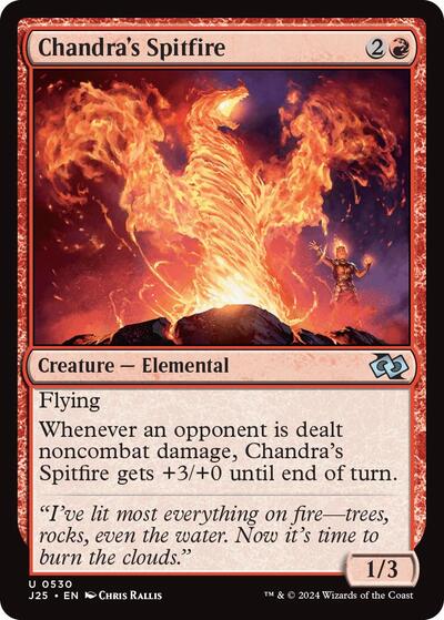 Chandra's Spitfire (Foundations Jumpstart) Near Mint