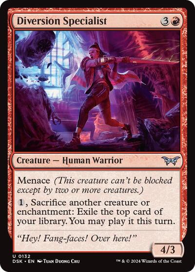 Diversion Specialist (Duskmourn: House of Horror) Near Mint Foil