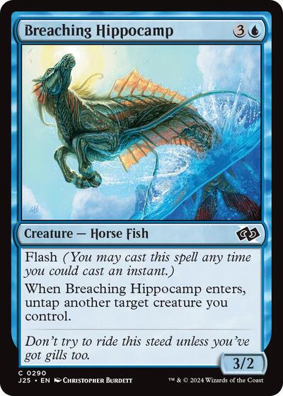 Breaching Hippocamp (Foundations Jumpstart) Near Mint