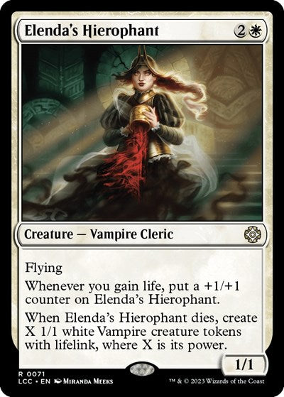 Elenda's Hierophant (Commander: The Lost Caverns of Ixalan) Near Mint