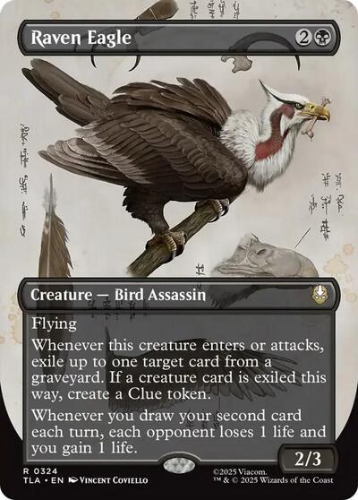 Raven Eagle (Borderless) (Avatar: The Last Airbender) Near Mint