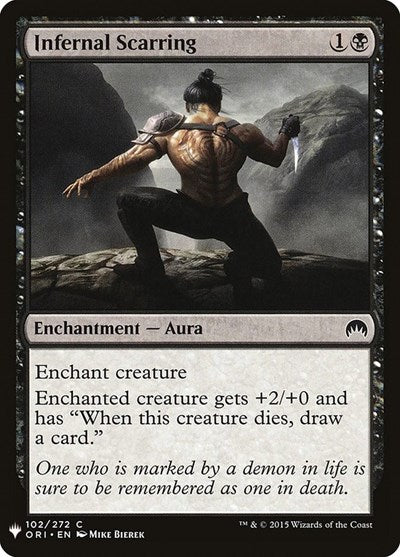 Infernal Scarring (Mystery Booster) Near Mint