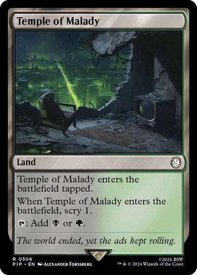 Temple of Malady (Universes Beyond: Fallout) Near Mint