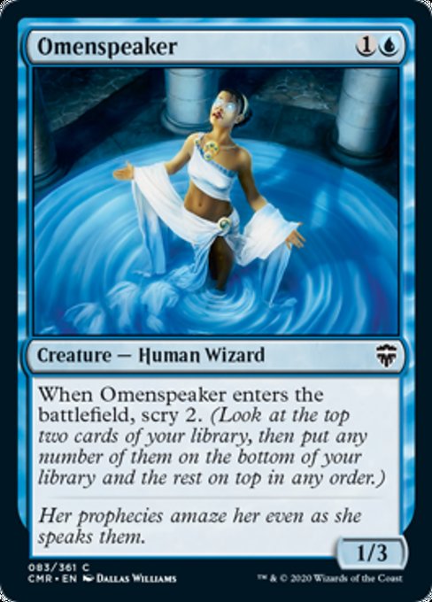 Omenspeaker (Commander Legends) Near Mint Foil