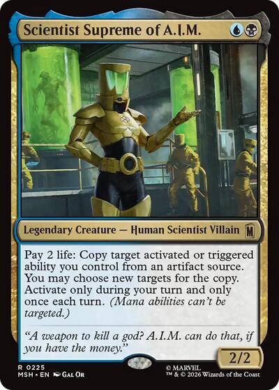 Scientist Supreme of A.I.M. (Marvel Super Heroes) Near Mint