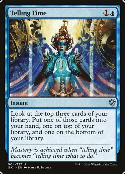 Telling Time (Guilds of Ravnica: Guild Kits) Near Mint