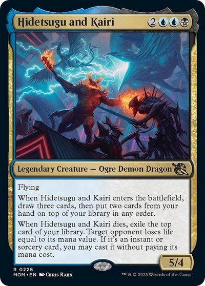 Hidetsugu and Kairi (March of the Machine) Light Play Foil