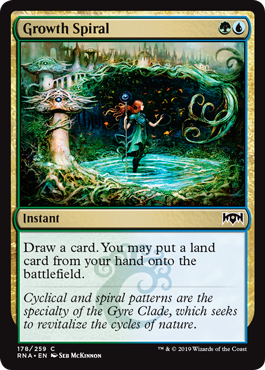 Growth Spiral (Ravnica Allegiance) Near Mint