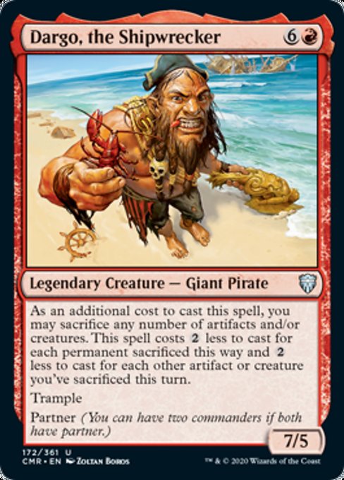 Dargo, the Shipwrecker (Commander Legends) Near Mint
