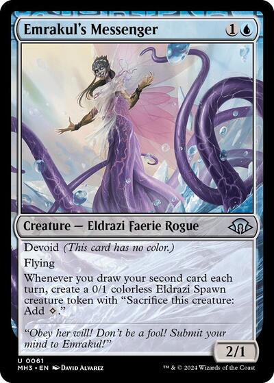 Emrakul's Messenger (Modern Horizons 3) Near Mint Foil