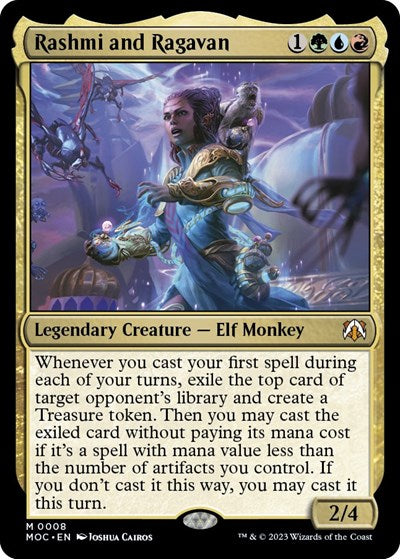 Rashmi and Ragavan (Commander: March of the Machine) Near Mint Foil
