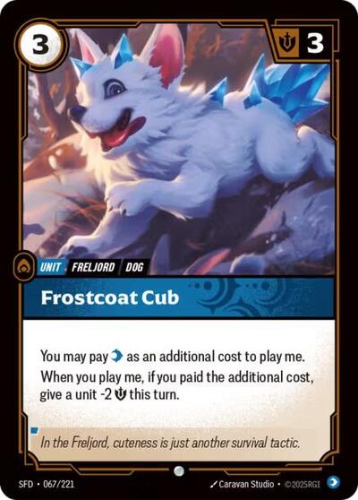 Frostcoat Pup (Spiritforged) Near Mint