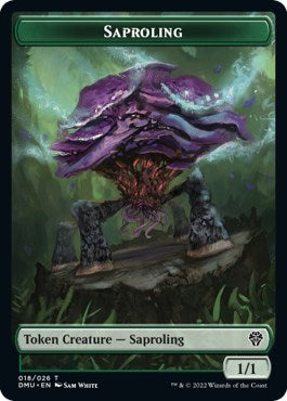 Saproling Token (Dominaria United) Near Mint