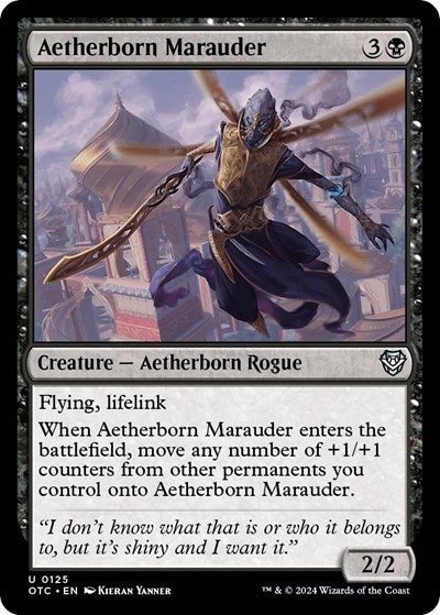 Aetherborn Marauder (Commander: Outlaws of Thunder Junction) Near Mint