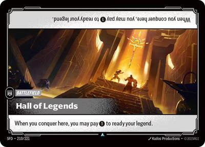 Hall of Legends (Spiritforged) Near Mint Foil