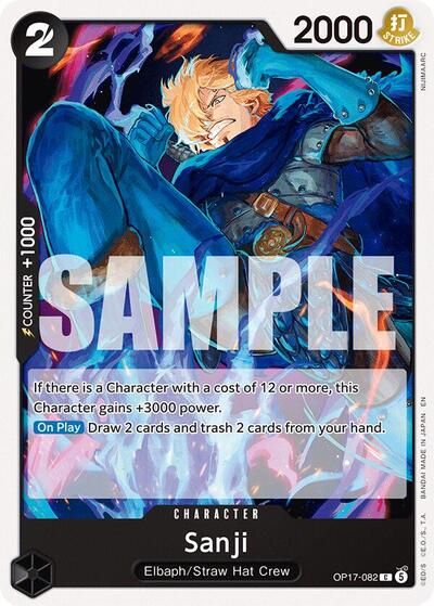 Sanji (The World's Strongest Warriors) Near Mint