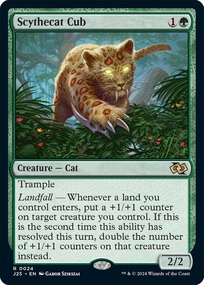 Scythecat Cub (Foundations Jumpstart) Near Mint