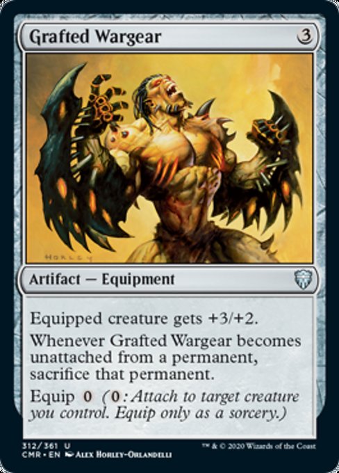 Grafted Wargear (Commander Legends) Near Mint Foil