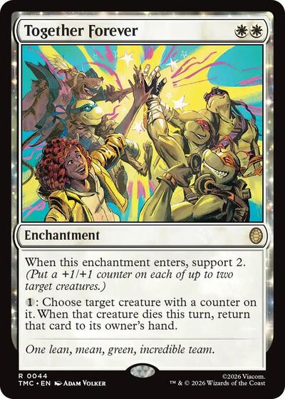 Together Forever (Commander: Teenage Mutant Ninja Turtles) Near Mint Foil