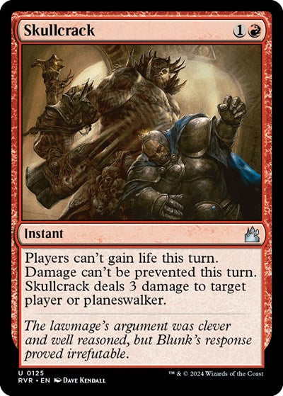 Skullcrack (Ravnica Remastered) Near Mint Foil