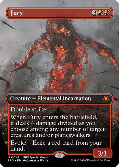 Fury (Borderless) (Special Guests) Near Mint
