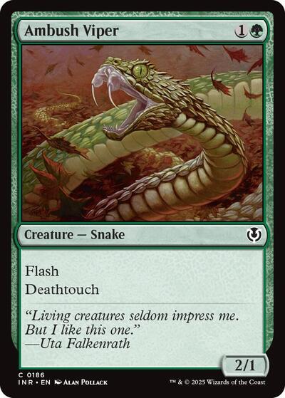 Ambush Viper (Innistrad Remastered) Near Mint Foil